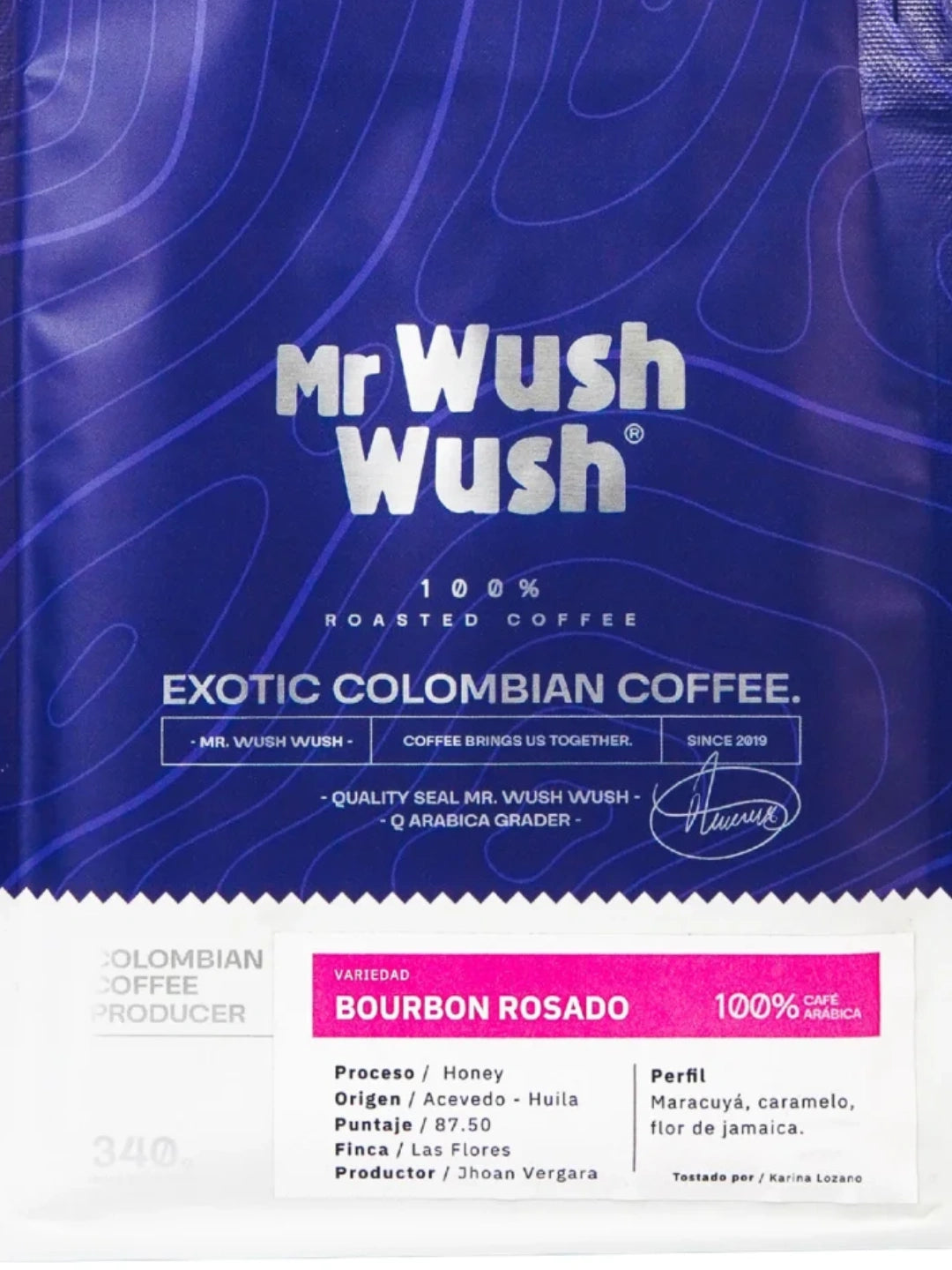 Bourbon Rosado Honey – Café Exótico Las Flores Cofermentado
