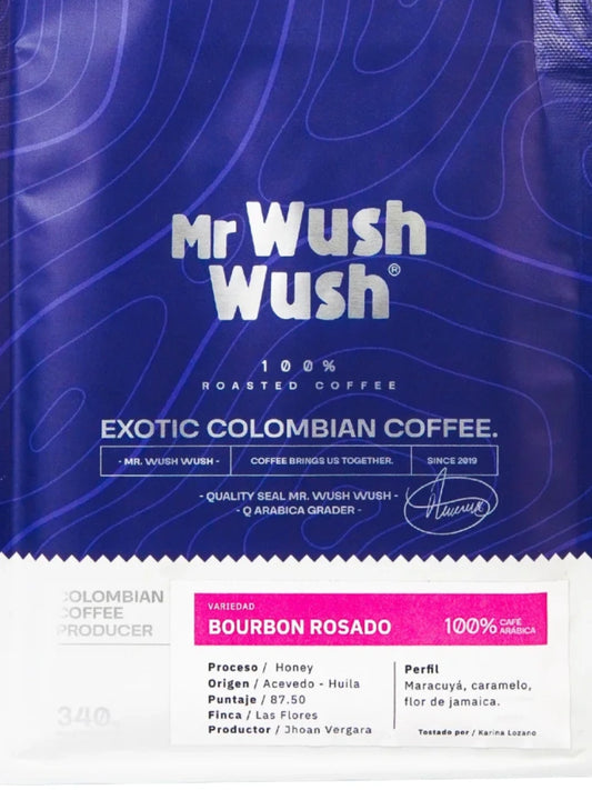 Bourbon Rosado Honey – Café Exótico Las Flores Cofermentado