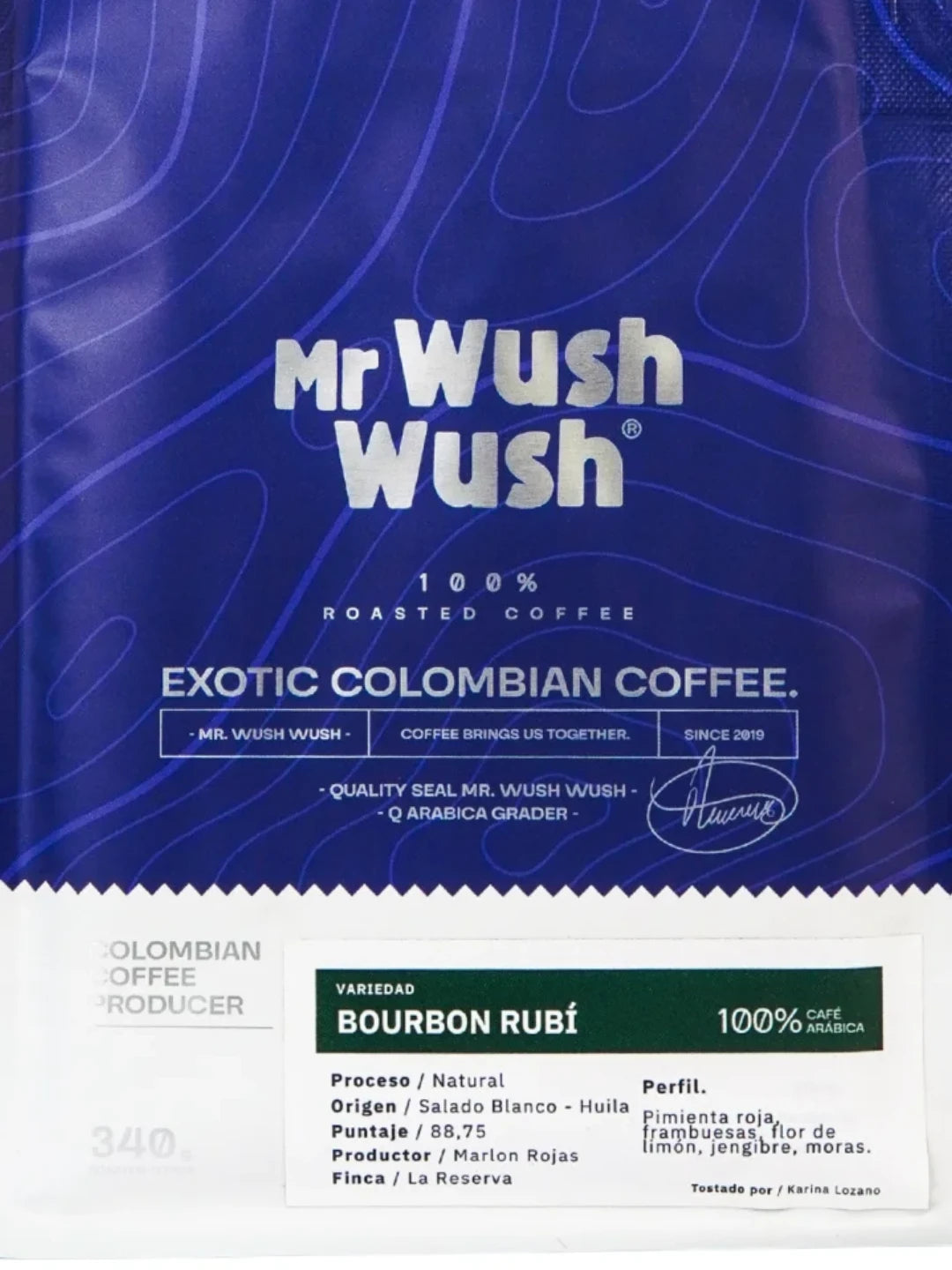 Bourbon Rubi Natural – Café Exótico – La Reserva