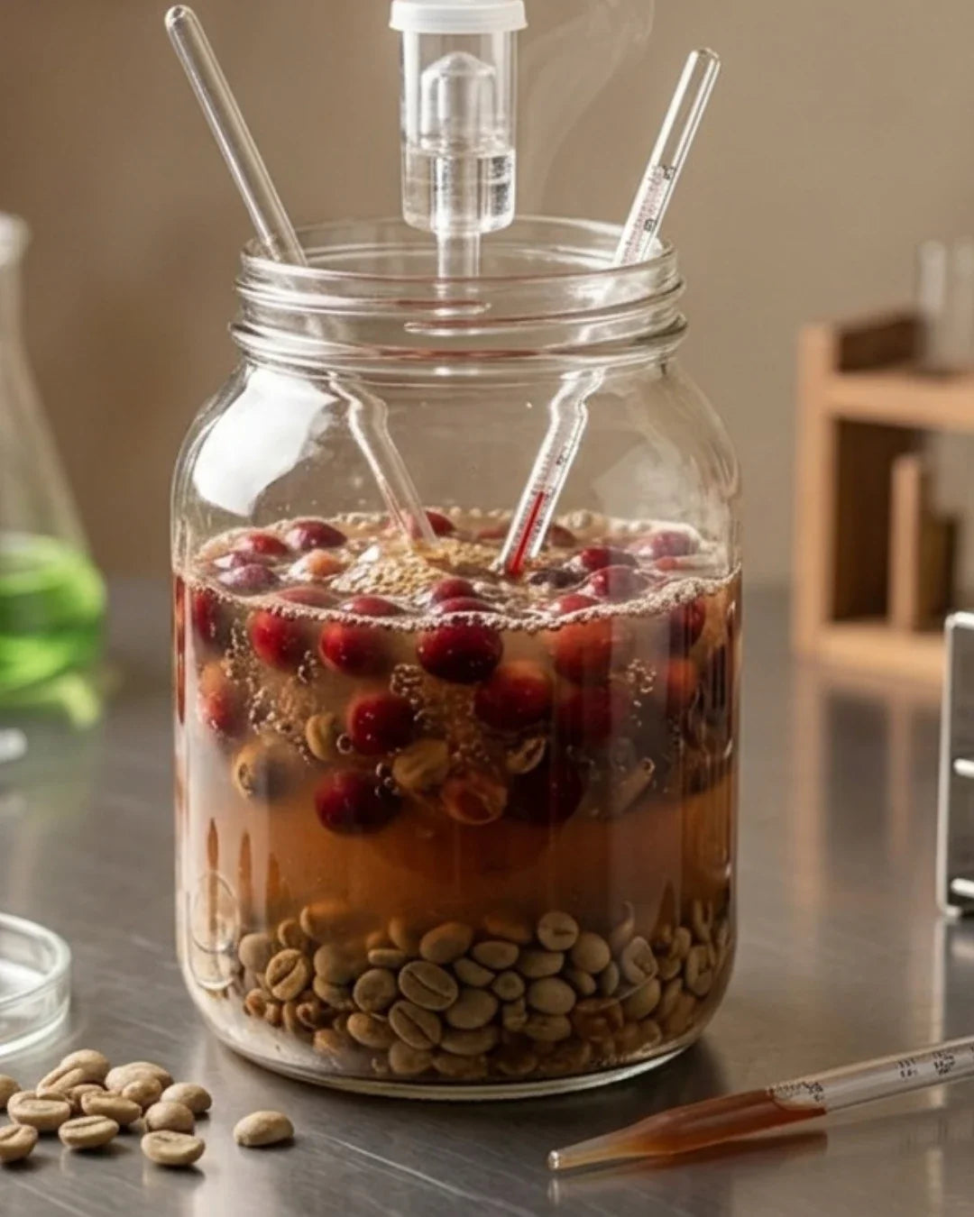 Café colombiano de especialidad con proceso experimental Culturing