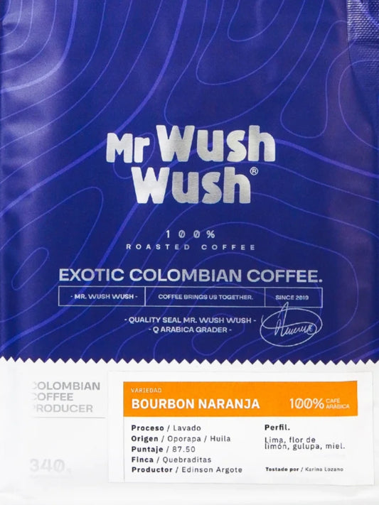Bourbon Naranja Lavado – Café Exótico Quebraditas Cofermentado