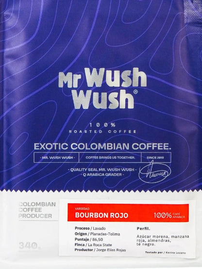 Bourbon Rojo Lavado – Café Tradicional