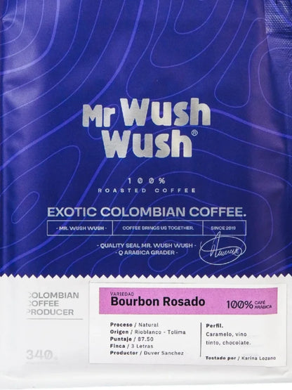 Bourbon Rosado Natural – Café Exótico 3 Letras