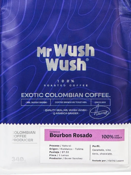 Bourbon Rosado Natural – Café Exótico 3 Letras