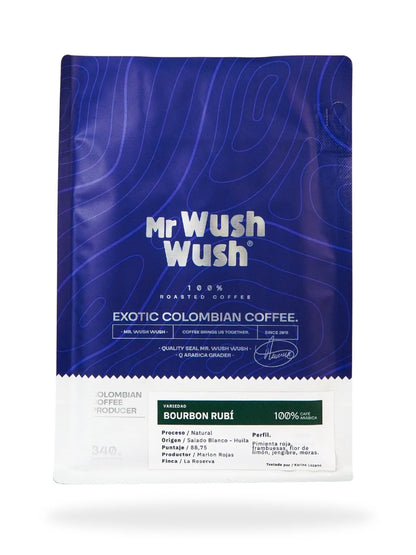 Bourbon Rubi Natural – Café Exótico – La Reserva
