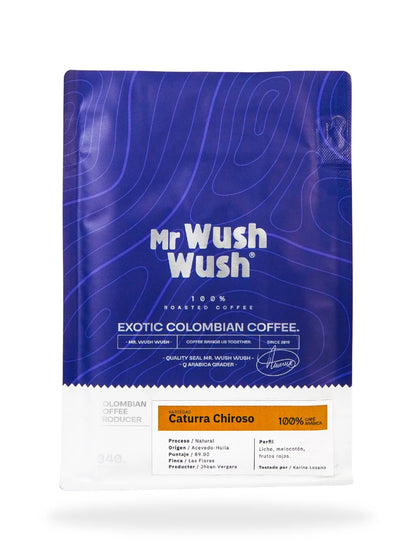 Caturra Chiroso Natural – Café Exótico Las Flores Cofermentado