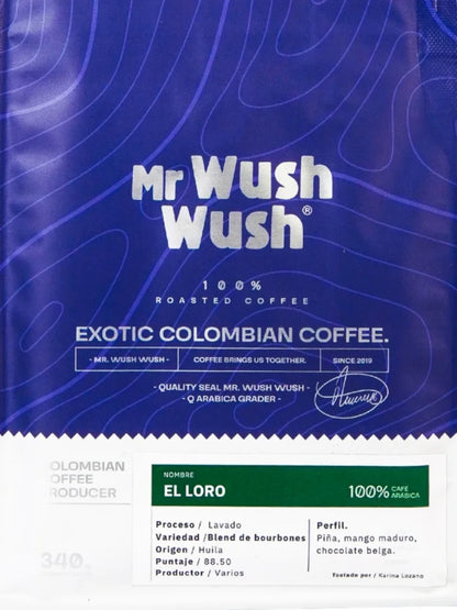 El Loro Lavado Thermal Shock – Café Exótico Cofermentado