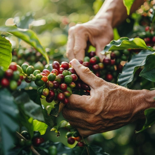 Origen y producción de café colombiano