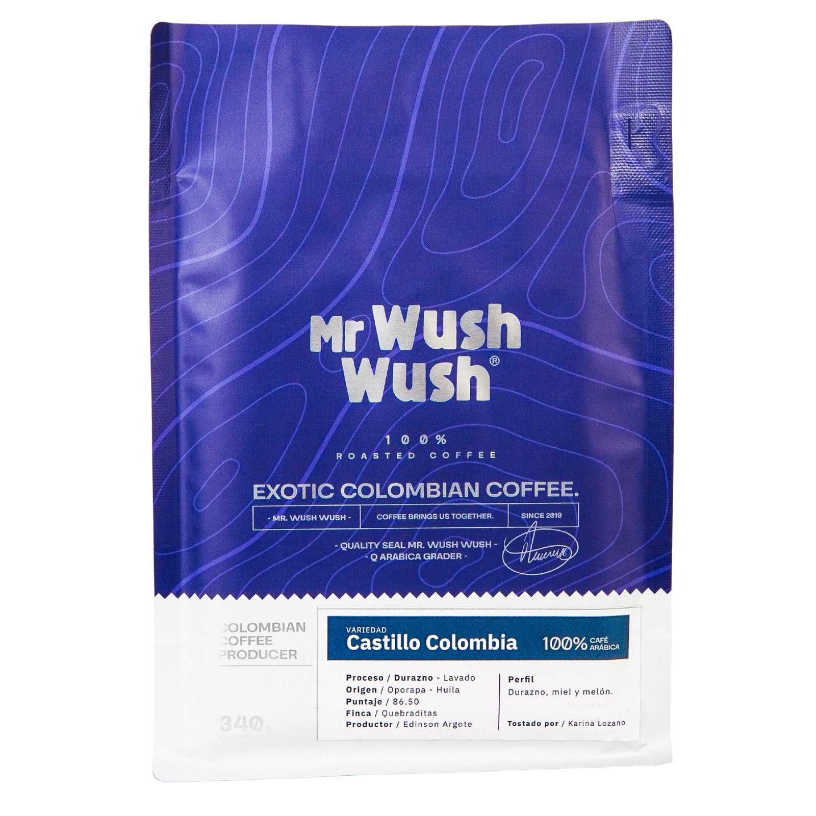 Castillo Colombia Lavado - Café Culturing de Durazno