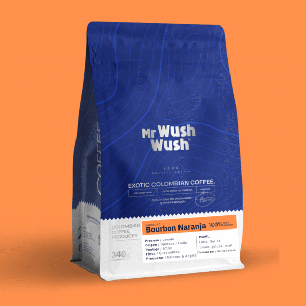 Bourbon Naranja Lavado - Café Exótico Quebraditas Cofermentado