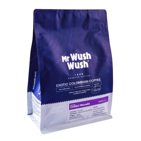 Colibrí Morado Lavado Thermal Shock - Café Exótico Cofermentado